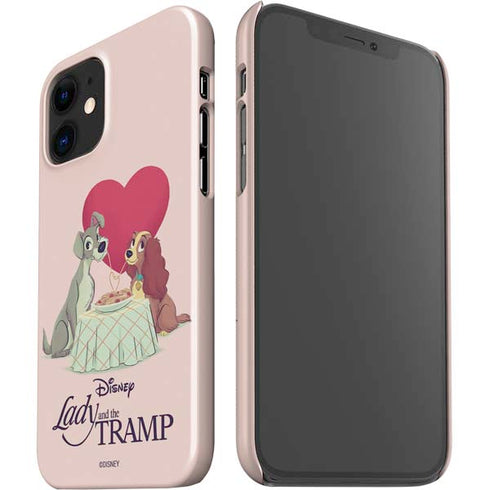 Disney Lady & The Tramp Spaghetti Dinner iPhone 12 Mini Lite Case