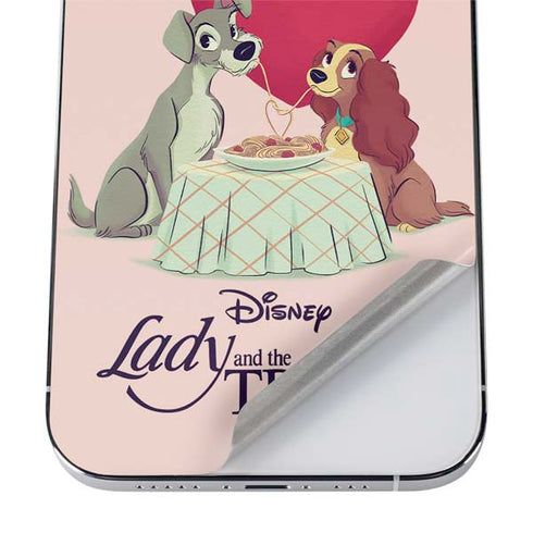 Disney Lady & The Tramp Spaghetti Dinner iPhone 12 Pro Max Skin