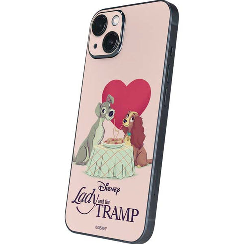 Disney Lady & The Tramp Spaghetti Dinner iPhone 15 Skin