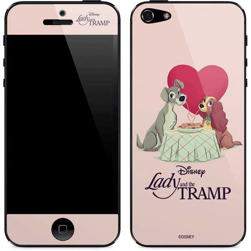 Disney Lady & The Tramp Spaghetti Dinner iPhone 5/5s/5SE Skin