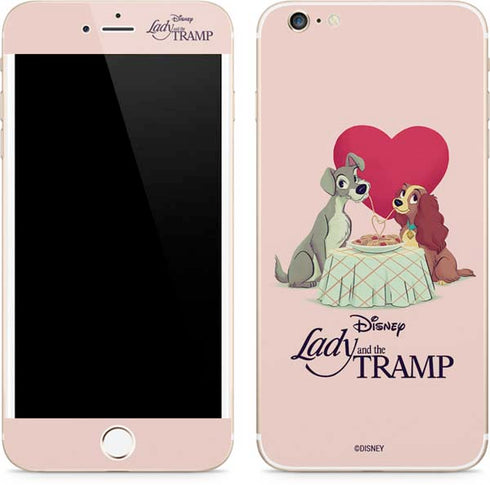 Disney Lady & The Tramp Spaghetti Dinner iPhone 6/6s Plus Skin