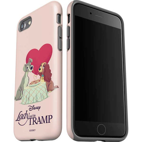 Disney Lady & The Tramp Spaghetti Dinner iPhone SE (2nd & 3rd Gen) Pro Case