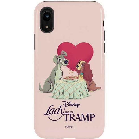 Disney Lady & The Tramp Spaghetti Dinner iPhone XR Pro Case