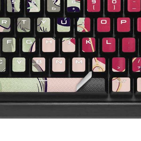 Disney Lady & The Tramp Spaghetti Dinner K95 RGB PLATINUM Mechanical Gaming Keyboard Skin
