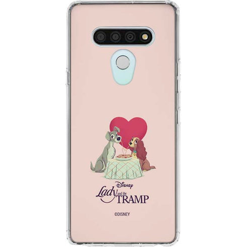 Disney Lady & The Tramp Spaghetti Dinner LG Stylo 6 Clear Case