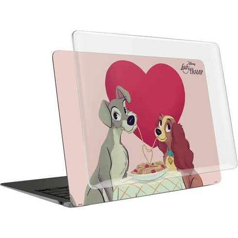 Disney Lady & The Tramp Spaghetti Dinner MacBook Air 15in (2023-2025) Case plus Skin
