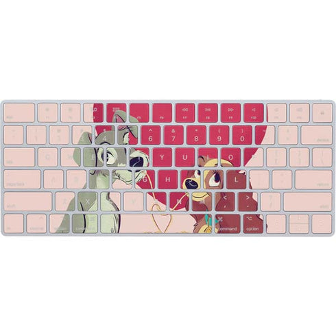 Disney Lady & The Tramp Spaghetti Dinner Magic Keyboard Skin