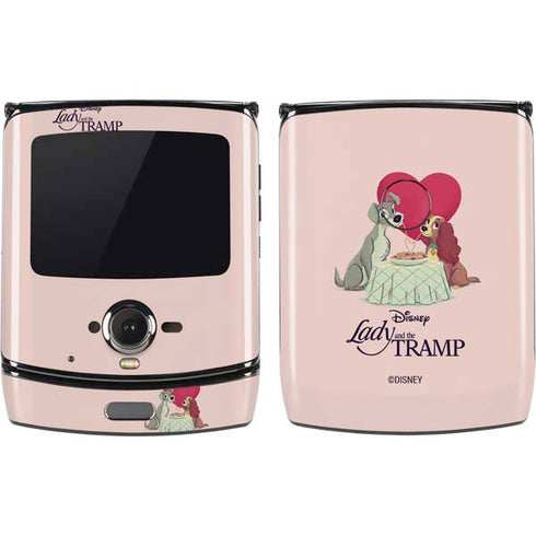 Disney Lady & The Tramp Spaghetti Dinner Motorola RAZR Skin