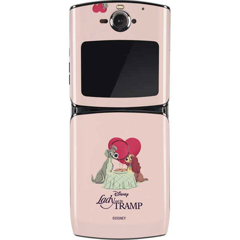 Disney Lady & The Tramp Spaghetti Dinner Motorola RAZR Skin