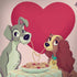 Disney Lady & The Tramp Spaghetti Dinner Notebook 9 Pro 13in (2017) Skin