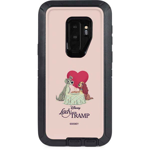 Disney Lady & The Tramp Spaghetti Dinner Otterbox Defender Galaxy Skin