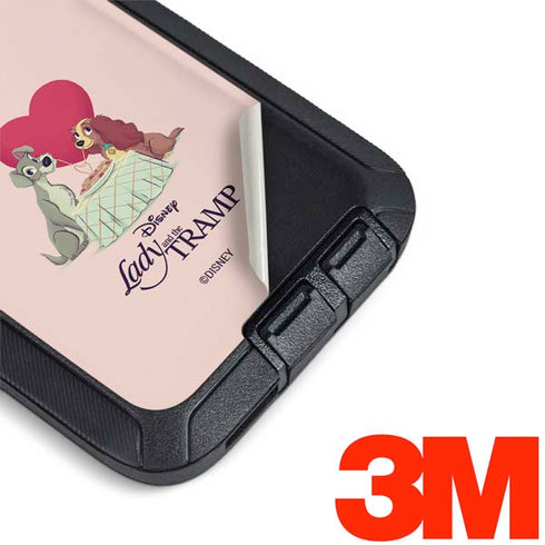 Disney Lady & The Tramp Spaghetti Dinner Otterbox Defender Galaxy Skin