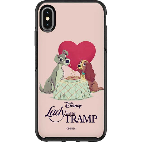 Disney Lady & The Tramp Spaghetti Dinner Otterbox Symmetry iPhone Skin
