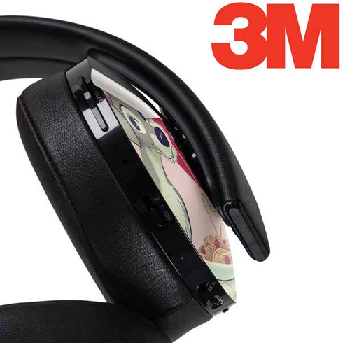 Disney Lady & The Tramp Spaghetti Dinner PlayStation 4 Gold Wireless Headset Skin