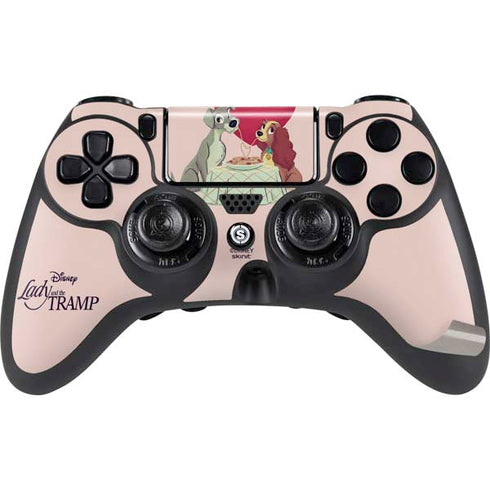 Disney Lady & The Tramp Spaghetti Dinner PS4/PC SCUF Impact Controller Skin