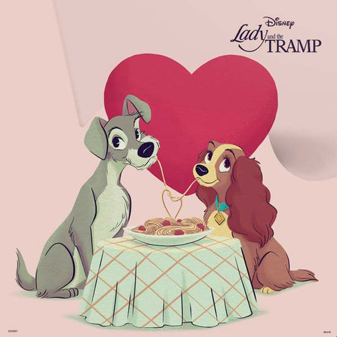 Disney Lady & The Tramp Spaghetti Dinner PS4 Pro Console Skin