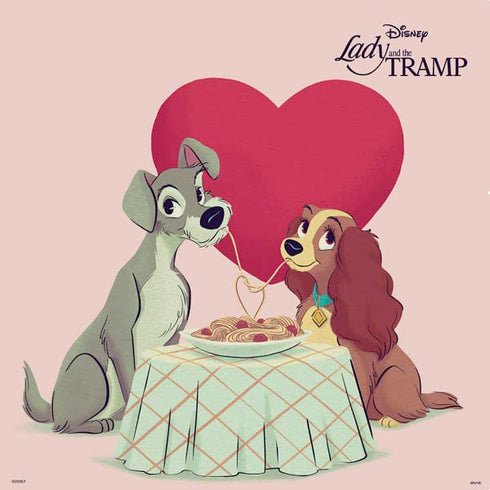 Disney Lady & The Tramp Spaghetti Dinner PS4 Slim Skin