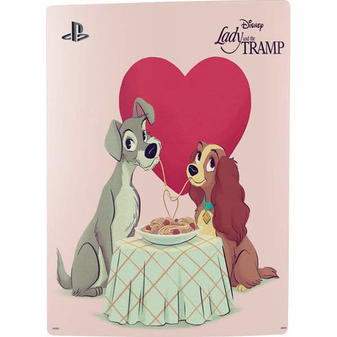 Disney Lady & The Tramp Spaghetti Dinner PS5 Digital Edition Bundle Skin