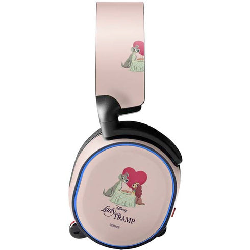 Disney Lady & The Tramp Spaghetti Dinner SteelSeries Arctis 5 Skin