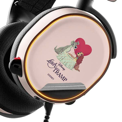 Disney Lady & The Tramp Spaghetti Dinner SteelSeries Arctis 5 Skin