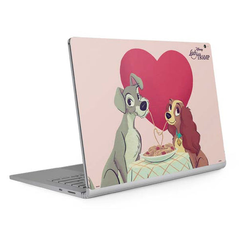 Disney Lady & The Tramp Spaghetti Dinner Surface Book 2 15in Skin