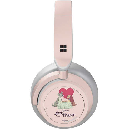 Disney Lady & The Tramp Spaghetti Dinner Surface Headphones Skin