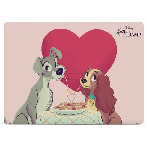 Disney Lady & The Tramp Spaghetti Dinner Surface Laptop 2 Skin