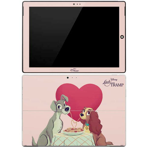 Disney Lady & The Tramp Spaghetti Dinner Surface Pro 3 Skin