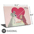 Disney Lady & The Tramp Spaghetti Dinner Universal Laptop 15in (12.2 x 8.8in) Skin