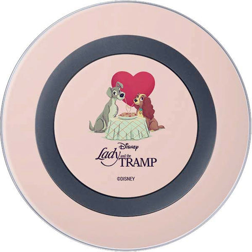 Disney Lady & The Tramp Spaghetti Dinner Wireless Charger Skin