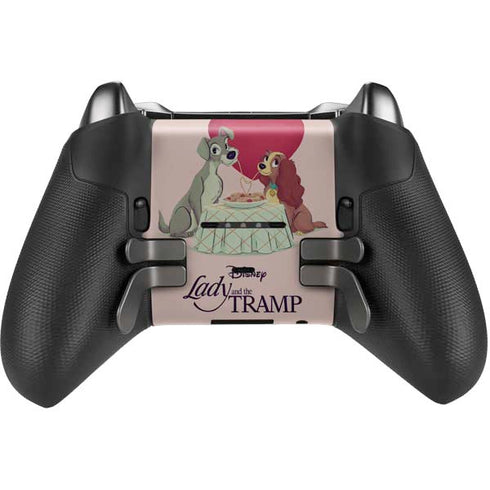 Disney Lady & The Tramp Spaghetti Dinner Xbox Elite Wireless Controller Series 2 Skin