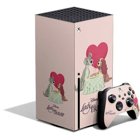 Disney Lady & The Tramp Spaghetti Dinner Xbox Series X Bundle Skin