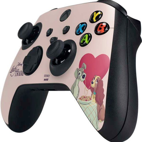 Disney Lady & The Tramp Spaghetti Dinner Xbox Series X Controller Skin