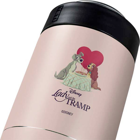 Disney Lady & The Tramp Spaghetti Dinner Yeti Colster Can Insulator Skin