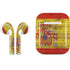 Spain Flag Dark Wood Apple AirPods Skin