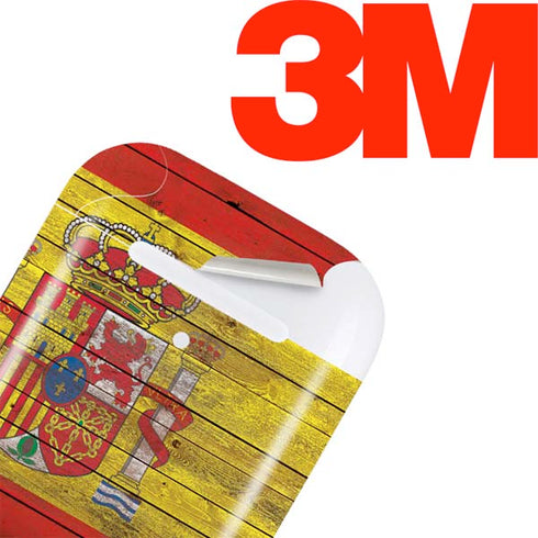 Spain Flag Dark Wood Apple AirPods Skin