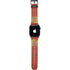 Spain Flag Dark Wood Apple Watch Band 42-44mm
