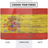 Spain Flag Dark Wood Dell Vostro Skin