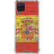 Spain Flag Dark Wood Galaxy A12 Clear Case