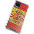 Spain Flag Dark Wood Galaxy A12 Clear Case