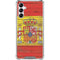 Spain Flag Dark Wood Galaxy A15 5G Clear Case