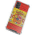 Spain Flag Dark Wood Galaxy A32 5G Clear Case