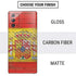 Spain Flag Dark Wood Galaxy Note20 5G Skin