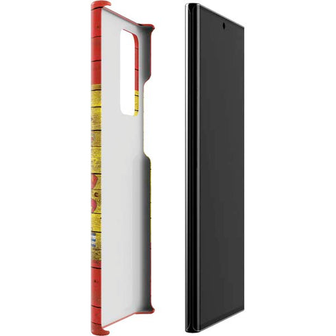 Spain Flag Dark Wood Galaxy Note20 Ultra 5G Lite Case