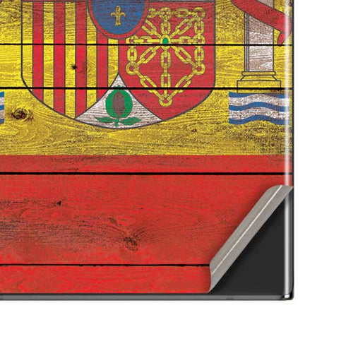 Spain Flag Dark Wood Galaxy Note20 Ultra 5G Skin