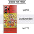 Spain Flag Dark Wood Galaxy Note20 Ultra 5G Skin