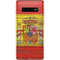 Spain Flag Dark Wood Galaxy S10 Plus Skin
