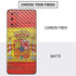 Spain Flag Dark Wood Galaxy S20 Skin