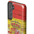Spain Flag Dark Wood Galaxy S21 5G Pro Case