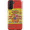 Spain Flag Dark Wood Galaxy S21 FE Pro Case